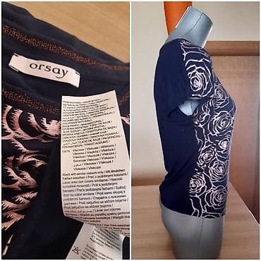 zenske broj: Orsay ženska bluza kratkih rukava - Veličina: S (EUR S) - Materijal at lalafo.rs — 2 zenske broj: Orsay ženska bluza kratkih rukava - Veličina: S (EUR S) - Materijal — 2