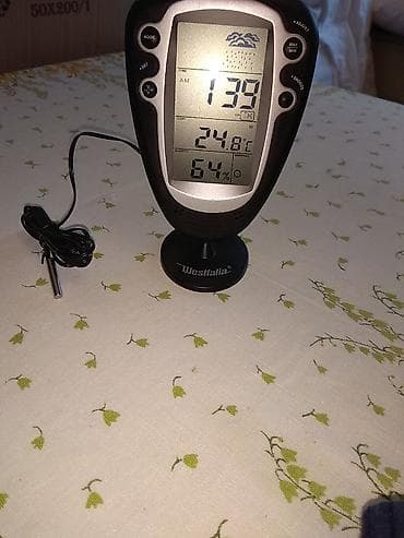 Westfalia kucna meteo stanica Ima sondu meri temperaturu vlagu, ima na lalafo.rs Westfalia kucna meteo stanica Ima sondu meri temperaturu vlagu, ima