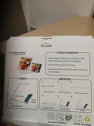 Postolje za telefon. Uveličava ako se nešto sa telefona gleda. A i za na lalafo.rs — 5 Postolje za telefon. Uveličava ako se nešto sa telefona gleda. A i za — 5