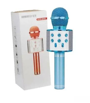Mikrofoni: Plavi karaoke mikrofon 858 z68. plavi karaoke mikrofon 858 z68 174 na lalafo.rs Mikrofoni: Plavi karaoke mikrofon 858 z68. plavi karaoke mikrofon 858 z68 174
