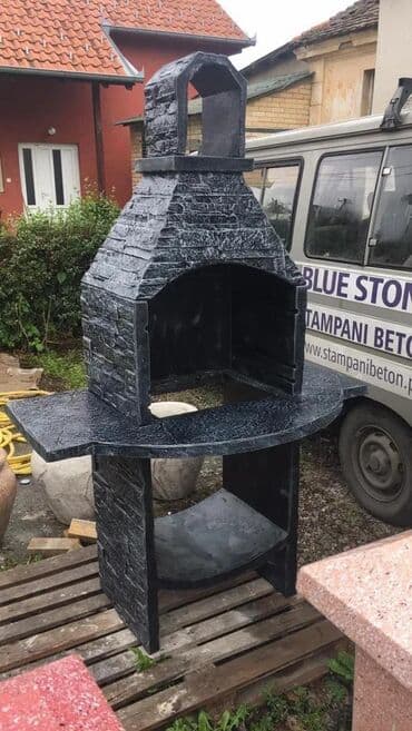 Betonski roštilj + rešetka sivi kamen 🍖 Sve slike su naši radovi i na lalafo.rs Betonski roštilj + rešetka sivi kamen 🍖 Sve slike su naši radovi i