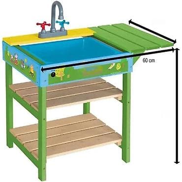 Kreativne i edukativne igračke: Dečija baštenska “mud kitchen” radna stanica sa kadicom i slavinom – na lalafo.rs — 3 Kreativne i edukativne igračke: Dečija baštenska “mud kitchen” radna stanica sa kadicom i slavinom – — 3