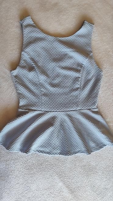 Predstavljamo žensku peplum bluzu marke Forever 21 u svetlo plavoj na lalafo.rs — 1 Predstavljamo žensku peplum bluzu marke Forever 21 u svetlo plavoj — 1