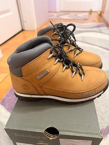 Timberland kožne planinarske cipele Bukvalno kao nove, sin ih je dva na lalafo.rs — 3 Timberland kožne planinarske cipele Bukvalno kao nove, sin ih je dva — 3