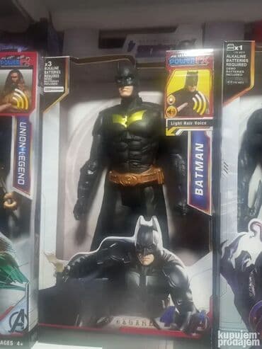 Igračke: Betmen figura – 30cm – Igračke Super heroja Figura Betmena visine 30 na lalafo.rs Igračke: Betmen figura – 30cm – Igračke Super heroja Figura Betmena visine 30