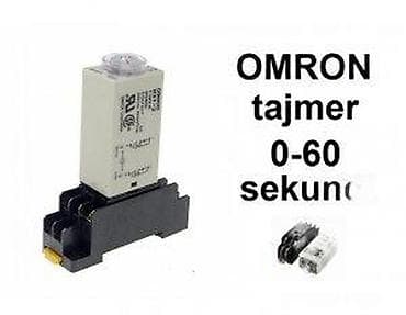 kom sa etiketom: OMRON tajmer 0–60 sekundi - Elektromehanički vremenski relej sa at lalafo.rs — 4 kom sa etiketom: OMRON tajmer 0–60 sekundi - Elektromehanički vremenski relej sa — 4