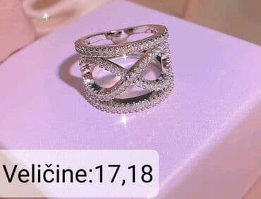 Ženski prsten, Materijal: Cirkon na lalafo.rs Ženski prsten, Materijal: Cirkon