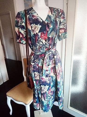Dresses: Br.40, duzina 110, poluobim grudi 52. Prelep dezen, nova haljina za at lalafo.rs — 5 Dresses: Br.40, duzina 110, poluobim grudi 52. Prelep dezen, nova haljina za — 5