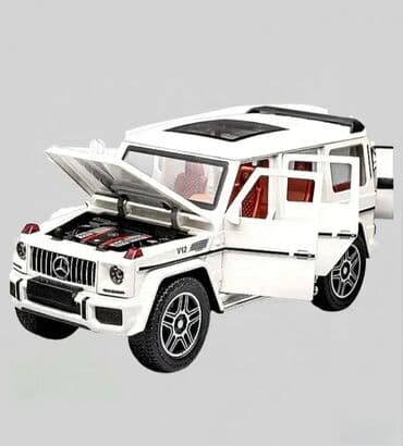 Autići: Mercedes g63 1:24 metalni beli sa svetlećim farovima. mercedes g63 na lalafo.rs — 1 Autići: Mercedes g63 1:24 metalni beli sa svetlećim farovima. mercedes g63 — 1