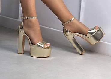 Ženske sandale na visoku platformu i blok štiklu - Model: otvoreni na lalafo.rs — 4 Ženske sandale na visoku platformu i blok štiklu - Model: otvoreni — 4