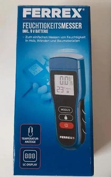 cepaci za drva: Ferrex mjerač vlage (Feuchtigkeitsmesser) – model GT-FM-05 - Namena na lalafo.rs — 3 cepaci za drva: Ferrex mjerač vlage (Feuchtigkeitsmesser) – model GT-FM-05 - Namena — 3