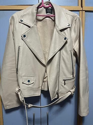 Jackets, Coats, Vests: Bajkerska jakna u puder boji at lalafo.rs — 1 Jackets, Coats, Vests: Bajkerska jakna u puder boji — 1