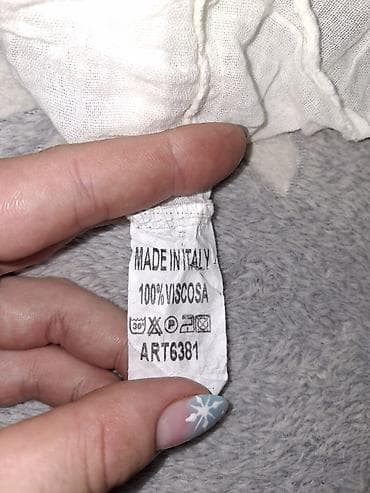 Bela duga haljina – 100% viskoza, Made in Italy (ART6381) - na lalafo.rs — 2 Bela duga haljina – 100% viskoza, Made in Italy (ART6381) - — 2