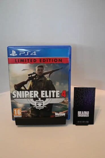 Prodajem original igricu za Sony Playstation 4 konzolu - Sniper Elite at lalafo.rs Prodajem original igricu za Sony Playstation 4 konzolu - Sniper Elite