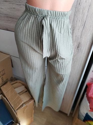 Uni veličina Do 2XL Cena 950 din Ženske pantalone širokih nogavica at lalafo.rs — 3 Uni veličina Do 2XL Cena 950 din Ženske pantalone širokih nogavica — 3