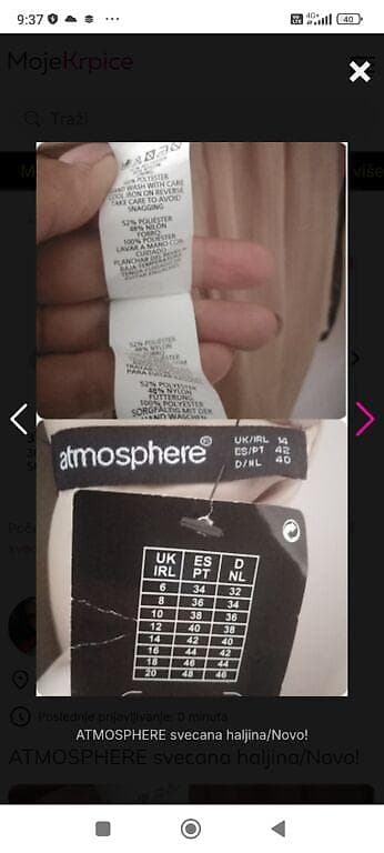 RASPRODAJA!!ATMOSPHERE svečana haljina - Model: kratka/midi dužina at lalafo.rs — 4 RASPRODAJA!!ATMOSPHERE svečana haljina - Model: kratka/midi dužina — 4