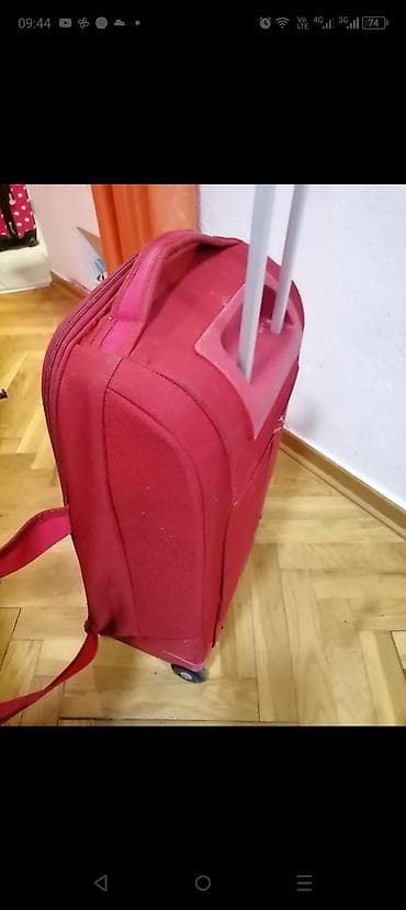 Kofer veliki platneni SAMSONITE ispravan dobar na točkiće . Može na na lalafo.rs — 8 Kofer veliki platneni SAMSONITE ispravan dobar na točkiće . Može na — 8