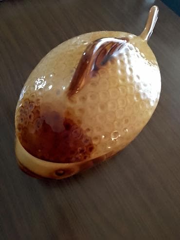 Keramička supijera/posuda sa poklopcem u obliku ribe - Materijal na lalafo.rs — 1 Keramička supijera/posuda sa poklopcem u obliku ribe - Materijal — 1