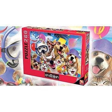 Anatolian puzzle – 260 delova, „Summer Selfie – Dogs & Cats“ - na lalafo.rs Anatolian puzzle – 260 delova, „Summer Selfie – Dogs & Cats“ -