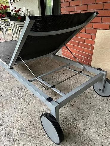 prsluk jaknica mango u: Baštenska ležaljka na točkiće - Konstrukcija od metala u svetlosivoj at lalafo.rs — 6 prsluk jaknica mango u: Baštenska ležaljka na točkiće - Konstrukcija od metala u svetlosivoj — 6