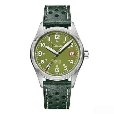 ADDIESDIVE AD2070 - 39mm - Zelena / Koža - Seiko Automatik ADDIESDIVE na lalafo.rs — 4 ADDIESDIVE AD2070 - 39mm - Zelena / Koža - Seiko Automatik ADDIESDIVE — 4