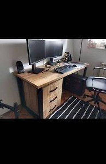 Office Furniture: RADNI STO MODEL G88 | Izrada nameštaja po meri Drvo&metal at lalafo.rs — 1 Office Furniture: RADNI STO MODEL G88 | Izrada nameštaja po meri Drvo&metal — 1