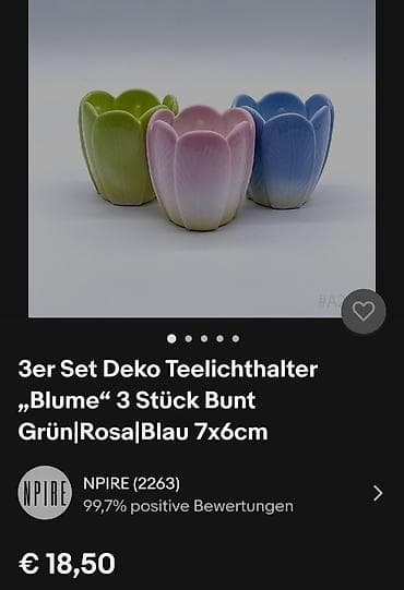 Novi porcelanski svecnjaci. Svecnjaci u obliku cveta. Cena po komadu na lalafo.rs — 2 Novi porcelanski svecnjaci. Svecnjaci u obliku cveta. Cena po komadu — 2