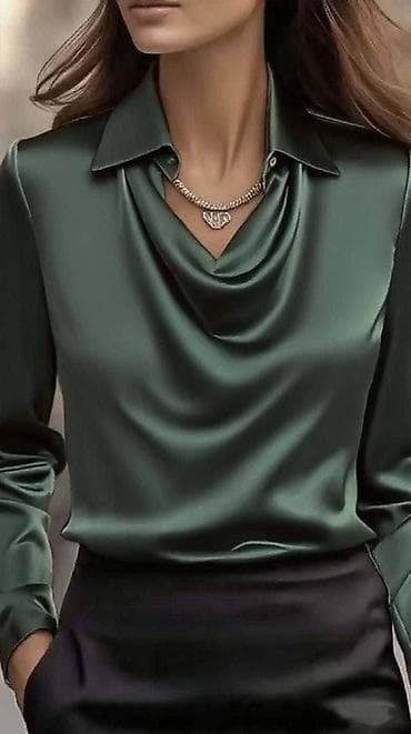 Blouses: 💥Satenska kosulja 2500 din 💥 at lalafo.rs — 4 Blouses: 💥Satenska kosulja 2500 din 💥 — 4