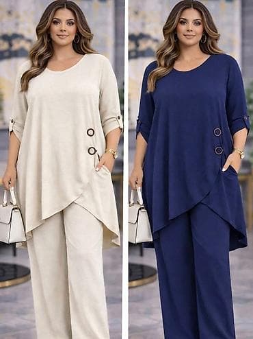 Jumpsuits: 05. Kompleti za punije
2XL 3XL 4XL
Cena : 3.300 dinara H at lalafo.rs — 3 Jumpsuits: 05. Kompleti za punije
2XL 3XL 4XL
Cena : 3.300 dinara H — 3