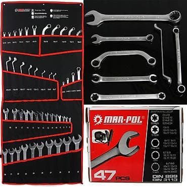 MAR-POL set ključeva – 47 delova - Profesionalni set kombinovanih na lalafo.rs MAR-POL set ključeva – 47 delova - Profesionalni set kombinovanih