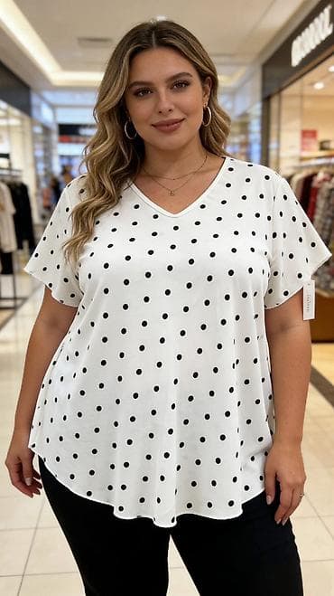 Women's Clothing: 03. L. Bluze za punije
2XL 3XL 4XL
Cena : 2.100 dinara at lalafo.rs — 2 Women's Clothing: 03. L. Bluze za punije
2XL 3XL 4XL
Cena : 2.100 dinara — 2