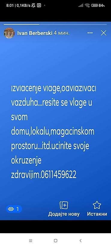 za svaki dan: Usluga: Iznajmljivanje profesionalnih mašina za izvlačenje vlage – at lalafo.rs — 4 za svaki dan: Usluga: Iznajmljivanje profesionalnih mašina za izvlačenje vlage – — 4