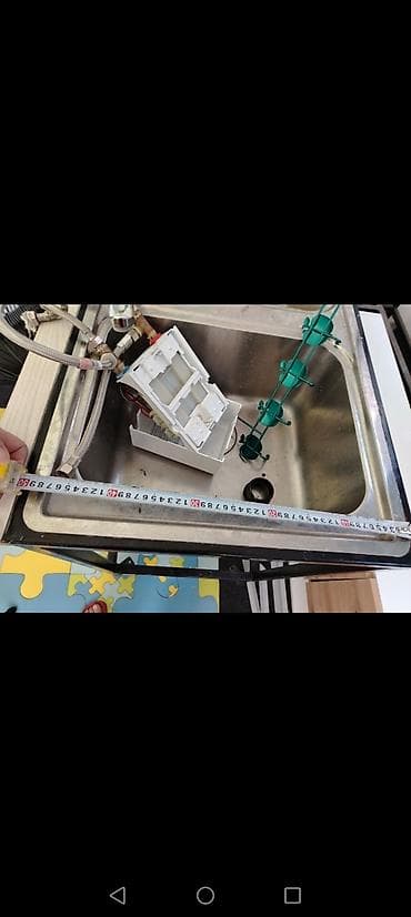 Inox sudopera sa dve kade na metalnom stalku - Materijal: nerđajući na lalafo.rs — 3 Inox sudopera sa dve kade na metalnom stalku - Materijal: nerđajući — 3