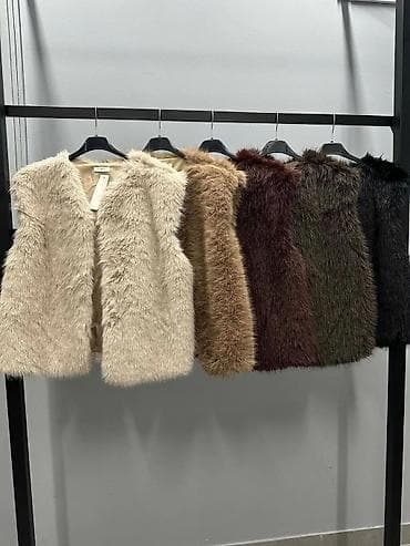 Ženski prsluk od veštačkog krzna – bez rukava, ravnog kroja, mekane i na lalafo.rs — 5 Ženski prsluk od veštačkog krzna – bez rukava, ravnog kroja, mekane i — 5