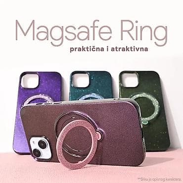 Maska Magsafe Ring za iPhone 15 Plus 6.7 ljubicasta. Uz brzu dostavu i na lalafo.rs Maska Magsafe Ring za iPhone 15 Plus 6.7 ljubicasta. Uz brzu dostavu i