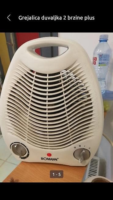 Grejalica duvaljka 2000 w ispravna Bomann 2 brzine. Ispravna na lalafo.rs — 3 Grejalica duvaljka 2000 w ispravna Bomann 2 brzine. Ispravna — 3