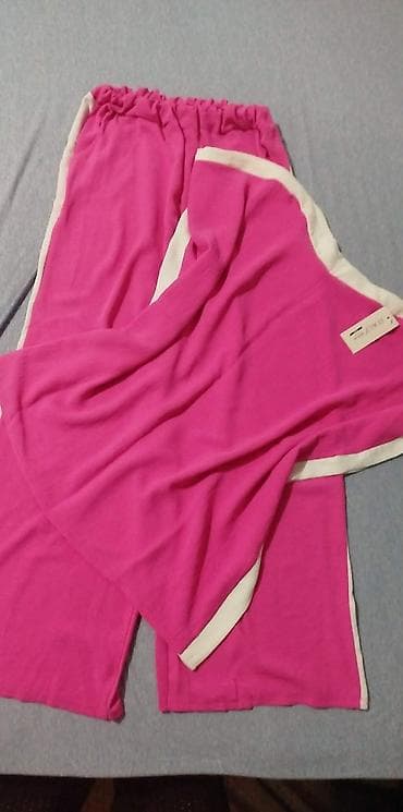 pantalone gina benotti: Komplet – tunika i pantalone u fuksija roze boji sa belim obrubom - na lalafo.rs — 4 pantalone gina benotti: Komplet – tunika i pantalone u fuksija roze boji sa belim obrubom - — 4
