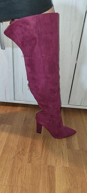 Čizme, 37, bоја - Bordo na lalafo.rs — 1 Čizme, 37, bоја - Bordo — 1
