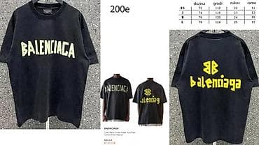 Men's Clothing: T-shirt Balenciaga, color - Grey at lalafo.rs — 7 Men's Clothing: T-shirt Balenciaga, color - Grey — 7