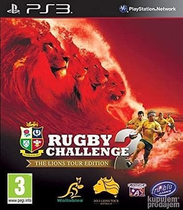 igrice za ps3: Prodajem original igricu za Sony Playstation 3 konzolu - Rugby at lalafo.rs — 1 igrice za ps3: Prodajem original igricu za Sony Playstation 3 konzolu - Rugby — 1