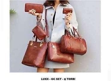 Šestodelni set torbi i novčanika GC – Luxx Elegantno usklađen set u at lalafo.rs — 1 Šestodelni set torbi i novčanika GC – Luxx Elegantno usklađen set u — 1