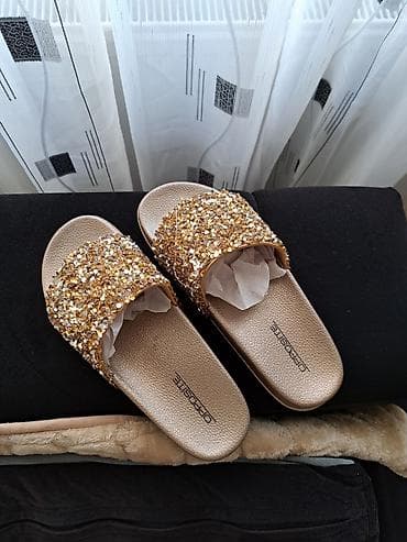 Papuče 37, bоја - Zlatna na lalafo.rs — 1 Papuče 37, bоја - Zlatna — 1