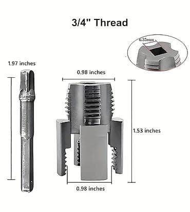 Tools & Equipment: Set alata za narezivanje navoja cevi – unutrašnje i spoljašnje at lalafo.rs — 5 Tools & Equipment: Set alata za narezivanje navoja cevi – unutrašnje i spoljašnje — 5