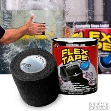 Flex Traka za Bazene i Cevi NOVA Flex Tape Moment Fix Lepi Sve AKCIJA na lalafo.rs Flex Traka za Bazene i Cevi NOVA Flex Tape Moment Fix Lepi Sve AKCIJA