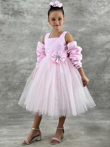 ❤️Haljinice u kompletu sa bolerom i mašnom za kosu za devojčice od 6 na lalafo.rs — 5 ❤️Haljinice u kompletu sa bolerom i mašnom za kosu za devojčice od 6 — 5