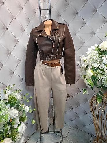 cista koza broj: Ženska kratka biker jakna – više boja i pantalone - Model: kratka na lalafo.rs — 3 cista koza broj: Ženska kratka biker jakna – više boja i pantalone - Model: kratka — 3