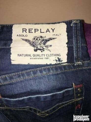 Original Replay farmerice 32/33 U odlicnom stanju Made in Italy Mere na lalafo.rs Original Replay farmerice 32/33 U odlicnom stanju Made in Italy Mere