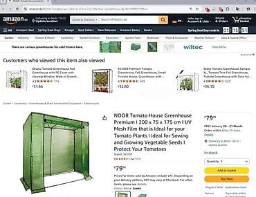 Other garden items: Plastenik za paradajz – Powertec Garden - Tip: Tomaten Gewächshaus at lalafo.rs — 1 Other garden items: Plastenik za paradajz – Powertec Garden - Tip: Tomaten Gewächshaus — 1