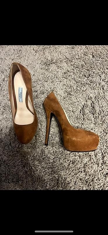 Prada ženske salonke na visoku štiklu - Model: klasične zatvorene na lalafo.rs — 2 Prada ženske salonke na visoku štiklu - Model: klasične zatvorene — 2