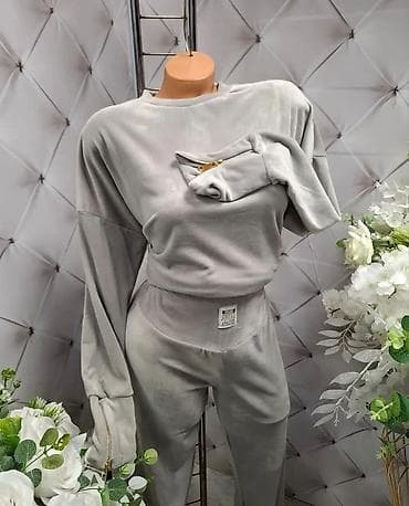 Ženski plišani komplet – duks i donji deo - Materijal: nežni na lalafo.rs — 10 Ženski plišani komplet – duks i donji deo - Materijal: nežni — 10